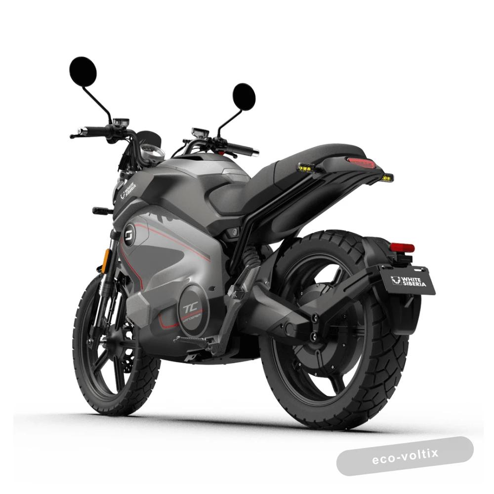 Электромотоцикл WHITE SIBERIA SUPER SOCO TC WANDERER (Серый)