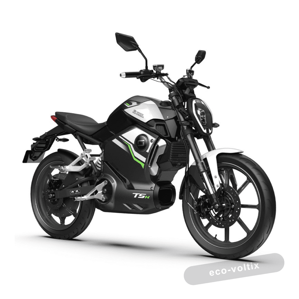Электромотоцикл WHITE SIBERIA SUPER SOCO TSX (Серый)