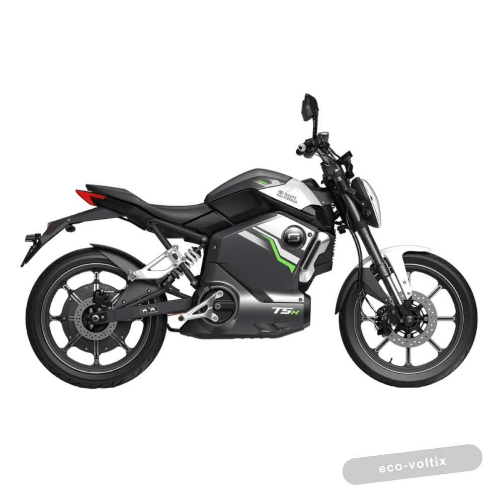 Электромотоцикл WHITE SIBERIA SUPER SOCO TSX (Серый)