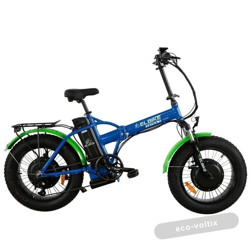 Электровелосипед Elbike Taiga 3 Twix синий