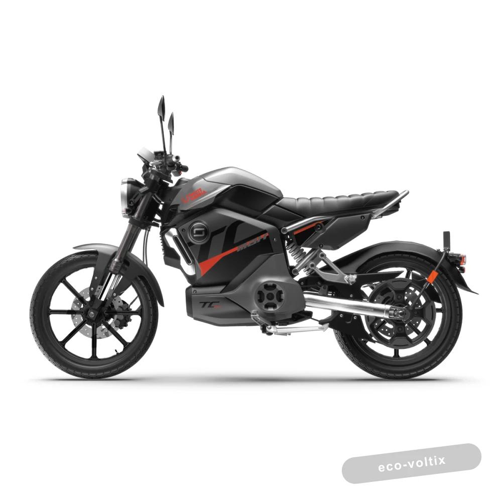 Электромотоцикл WHITE SIBERIA SUPER SOCO TC MAX (Черный)