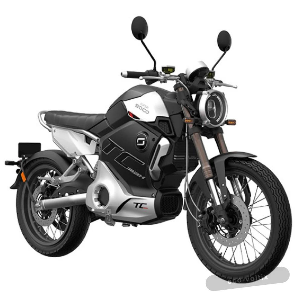 Электромотоцикл Super Soco TC Max 2021 (CBS brake) (Спицы)