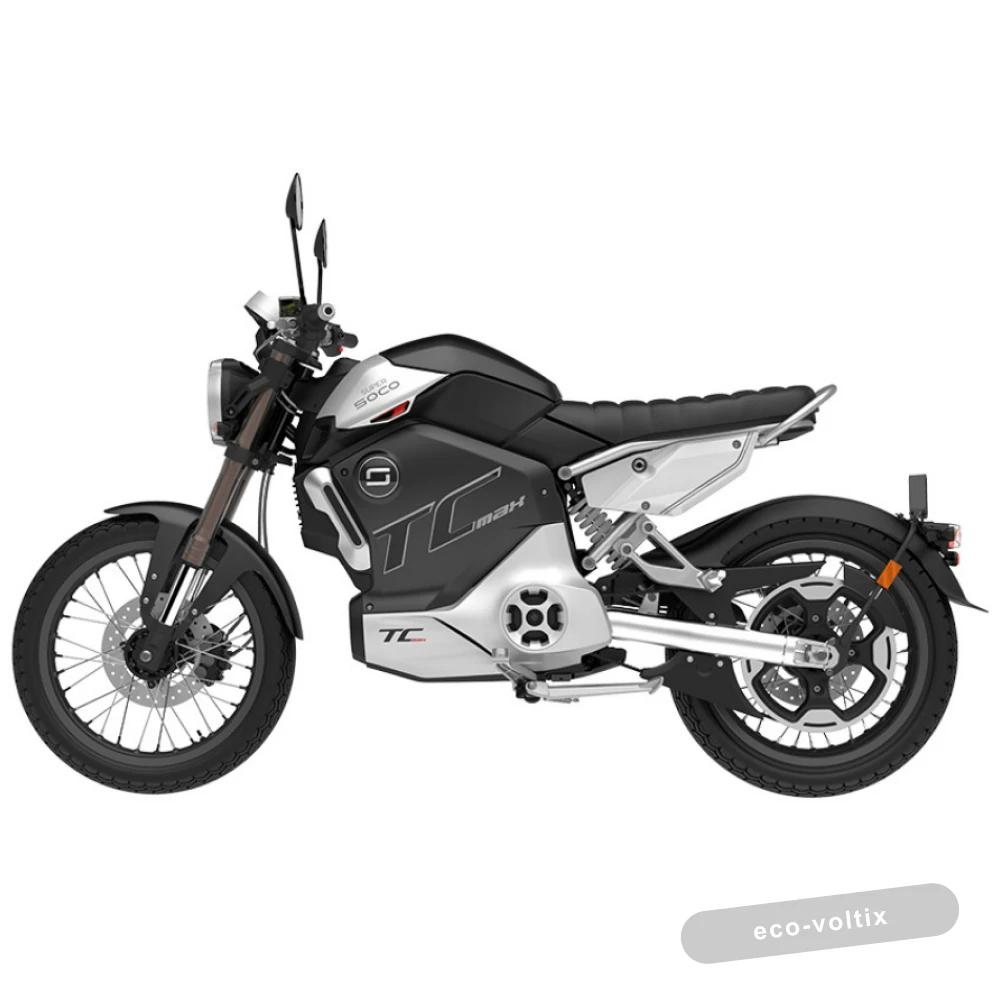 Электромотоцикл Super Soco TC Max 2021 (CBS brake) (Спицы)