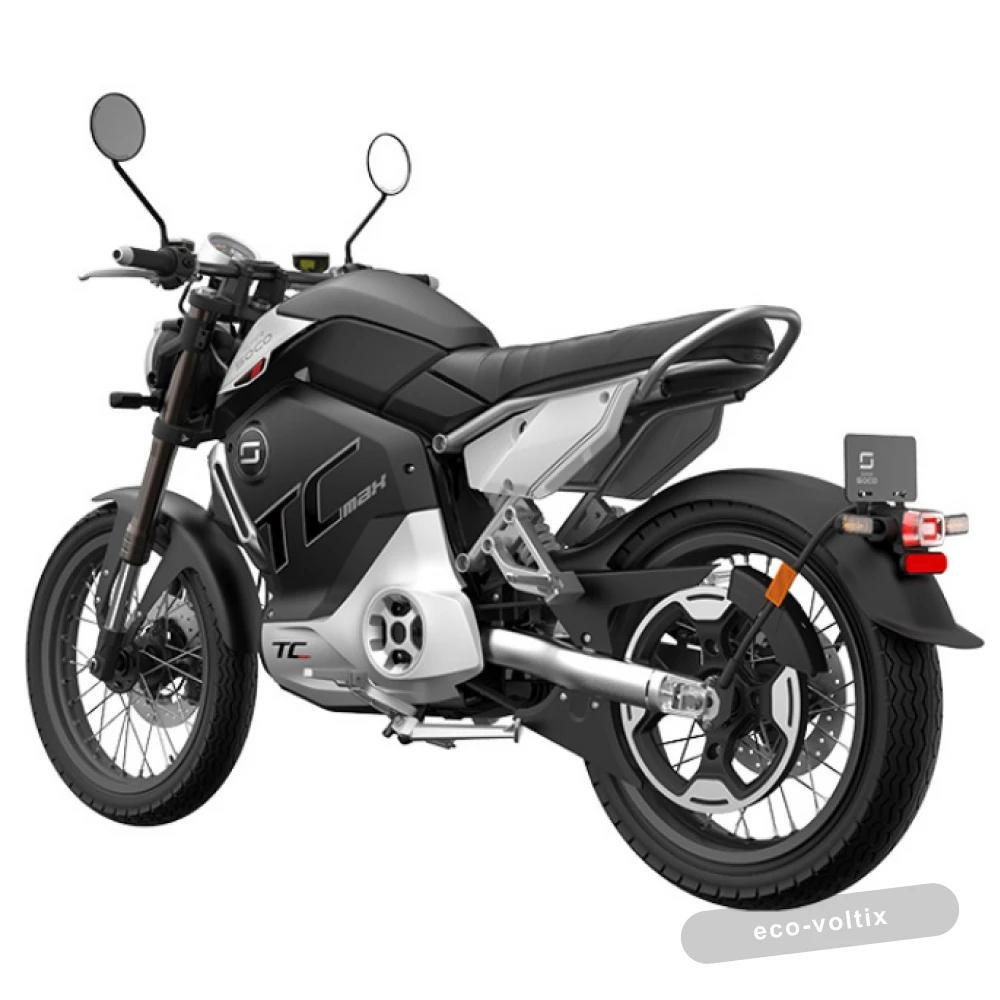 Электромотоцикл Super Soco TC Max 2021 (CBS brake) (Спицы)