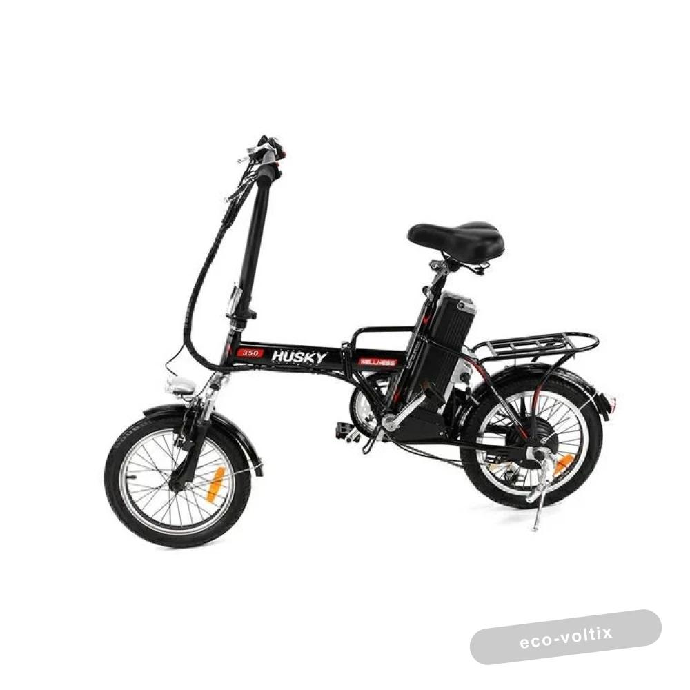 Электровелосипед Wellness HUSKY 350 черно-красный