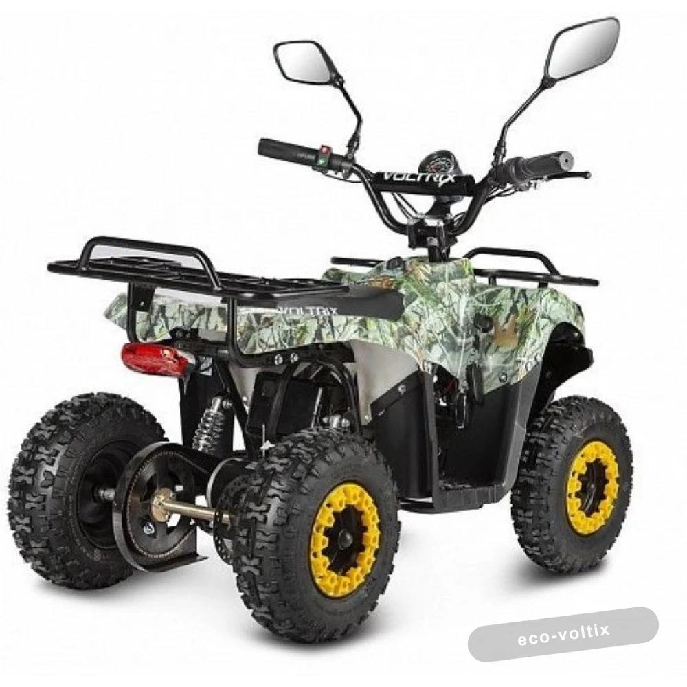 Детский электроквадроцикл Voltrix Bars 36V1000W Желтый камуфляж