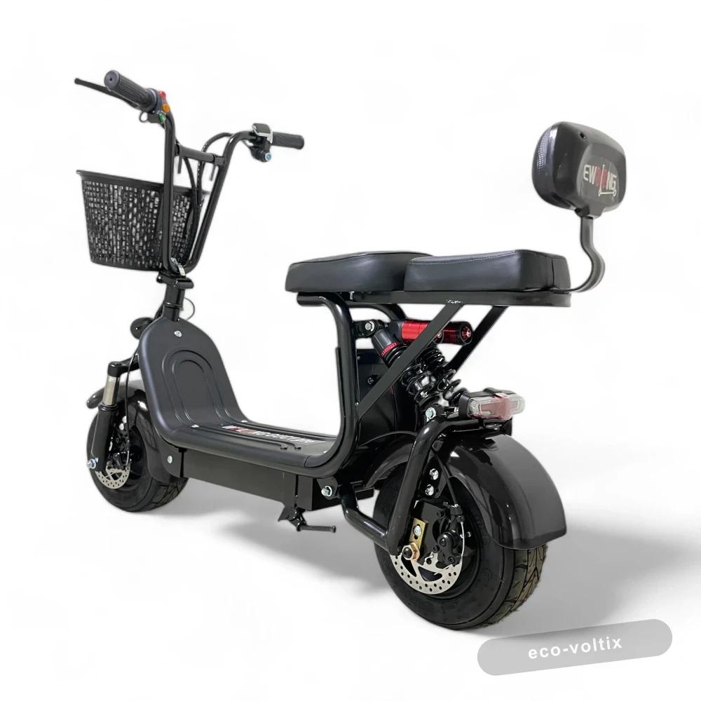 Электроскутер CityCoco WOLONG C1 PRO 48V 11Ah 800W Красный