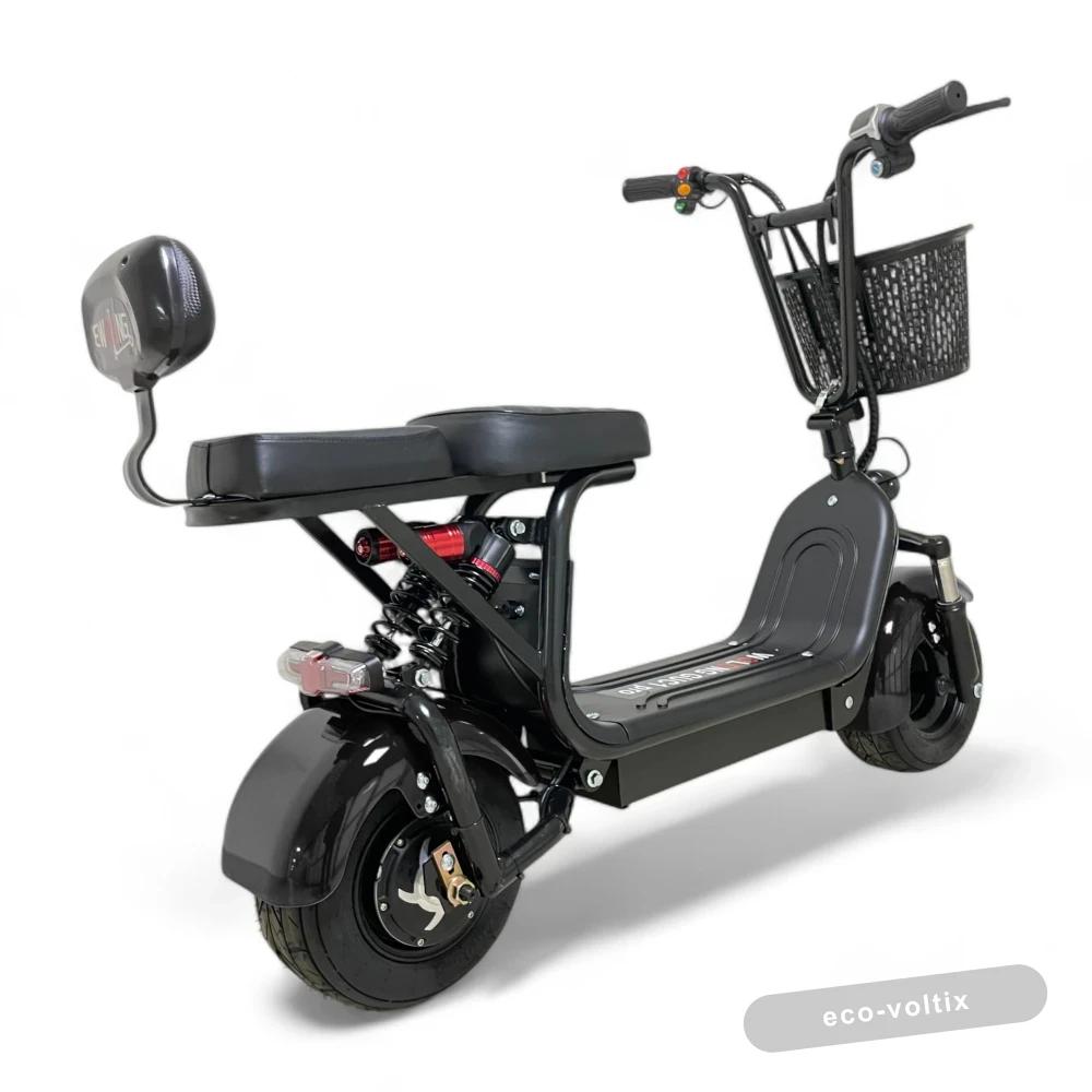 Электроскутер CityCoco WOLONG C1 PRO 48V 11Ah 800W Красный