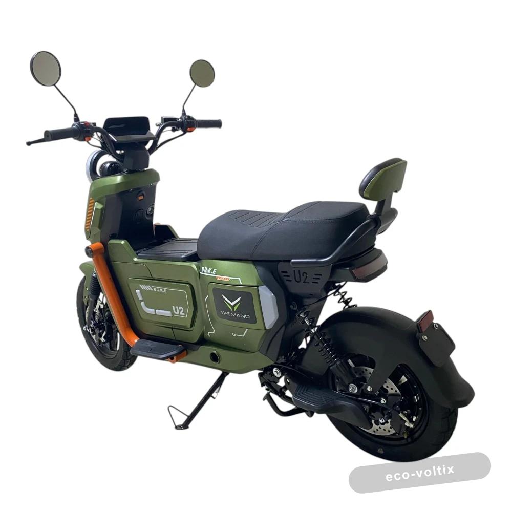 Электроскутер YASMAND U2 Pro LiFePO4 Зелёный