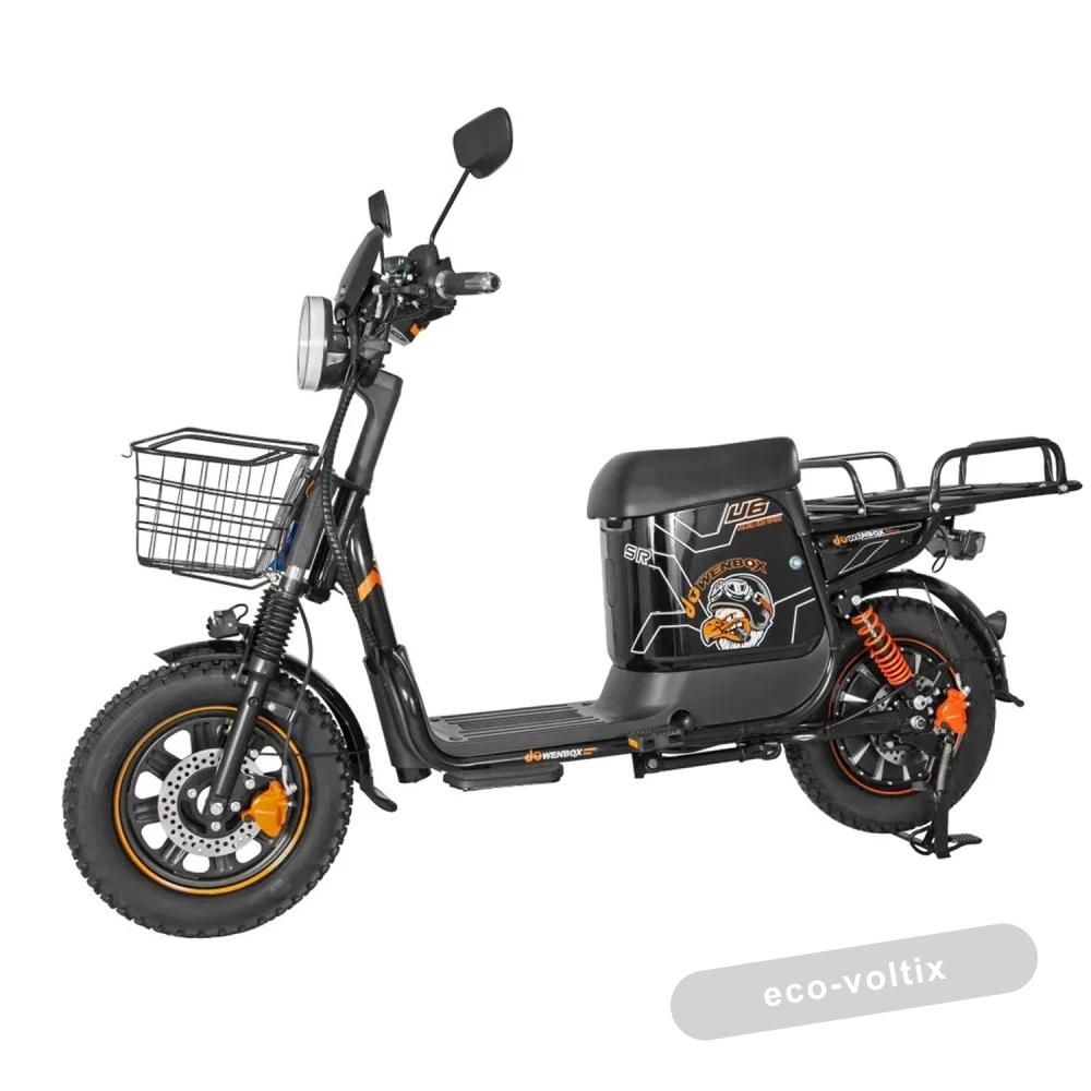 Грузовой электротрицикл Rutrike Круиз 60V/1000W зеленый