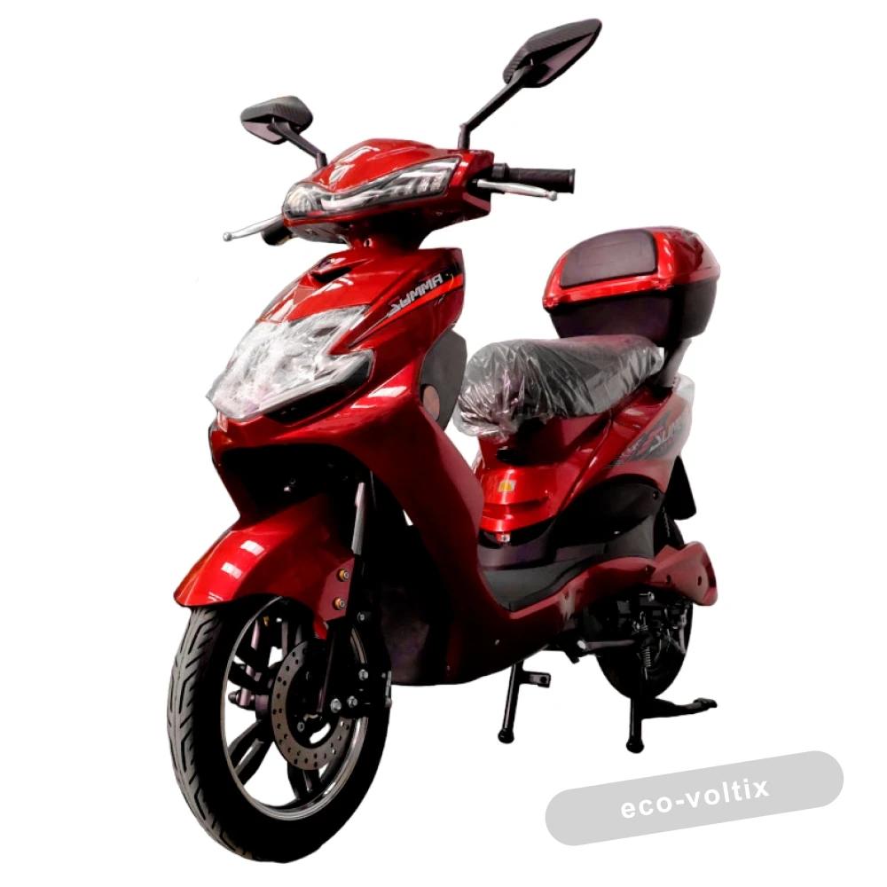Электроскутер GreenCamel Трофи SUMMA (60V 500W R16) красный